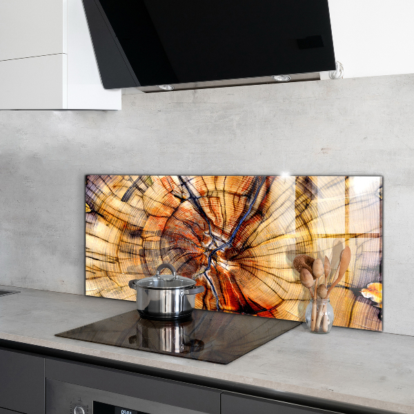 Nástenný panel  Zrná prírodného dreva