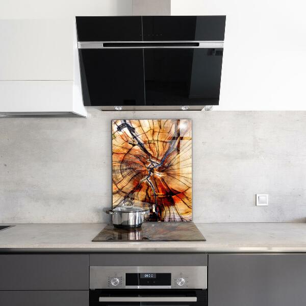 Nástenný panel  Zrná prírodného dreva