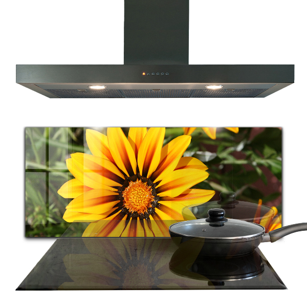 Nástenný panel  Žltý kvet na lúke