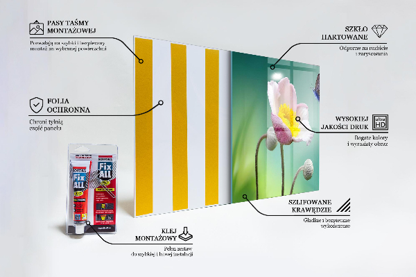 Nástenný panel  Letný kvet lúčneho motýľa