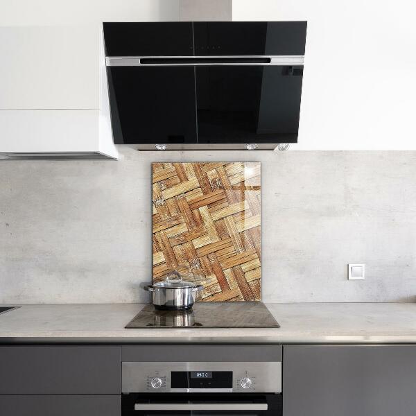 Nástenný panel  Pletený bambusový ratan ázia