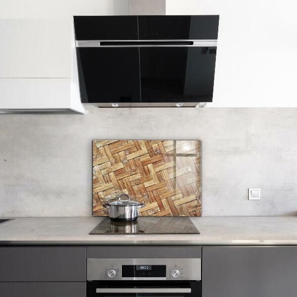 Nástenný panel  Pletený bambusový ratan ázia