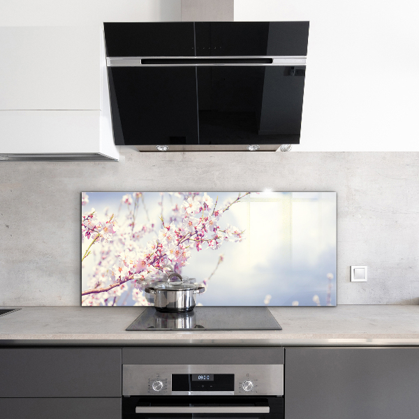 Nástenný panel  Jemné ružové kvety