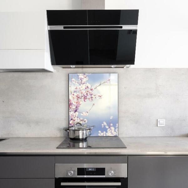 Nástenný panel  Jemné ružové kvety