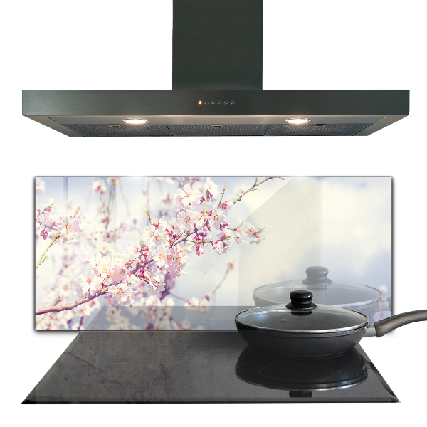 Nástenný panel  Jemné ružové kvety