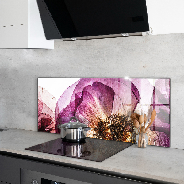 Nástenný panel  Podrobnosti o jemných kvetoch