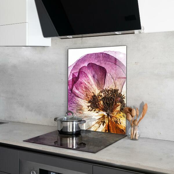 Nástenný panel  Podrobnosti o jemných kvetoch