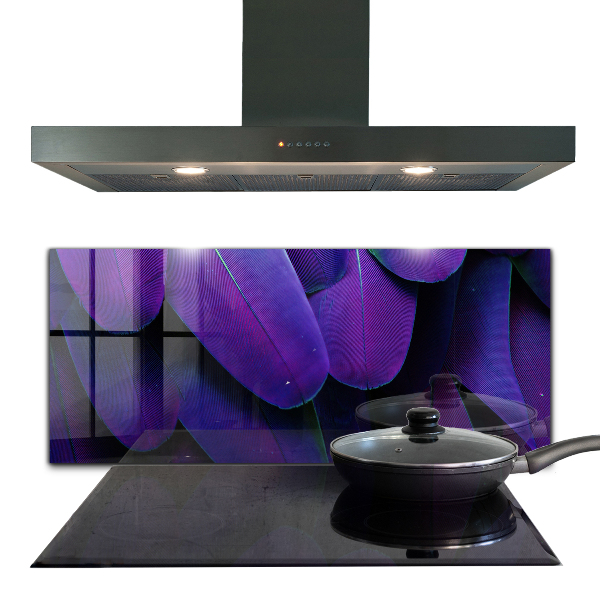 Nástenný panel  Perie exotických vtákov