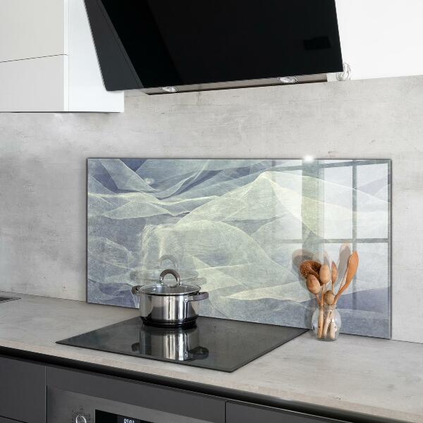 Sklenený obklad do kuchyne Galaxy chaos fantasy