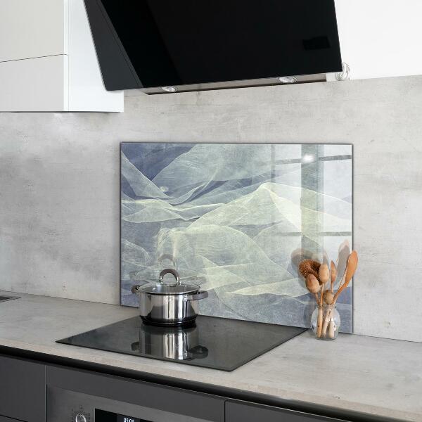 Sklenený obklad do kuchyne Galaxy chaos fantasy