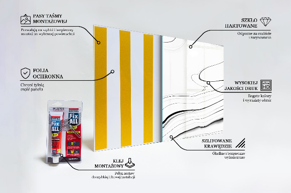 Sklenený obklad do kuchyne Štruktúra bieleho mramoru
