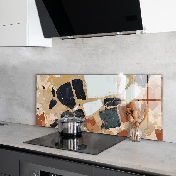 Nástenný panel  Prírodný kameň terrazzo