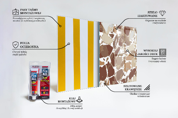 Nástenný panel  Prírodný kameň terrazzo