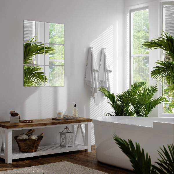 Zrkadlové kachličky 6 ks 20x20 cm