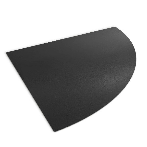 Nehorľavá podložka pod krb z čierneho plechu 100x100 cm