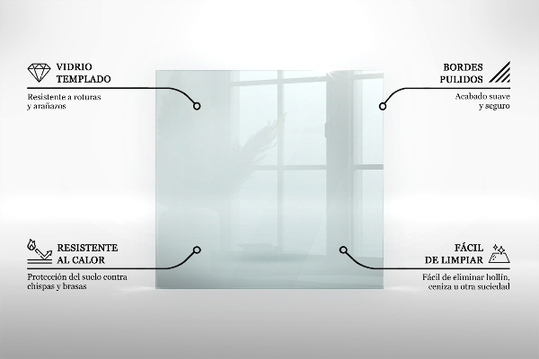 Podložka pod kachle obdĺžnikový 60x40 cm