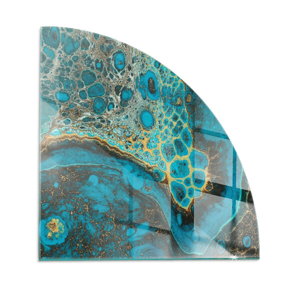 Podložka pod krbové kachle Abstraktný organický vzor