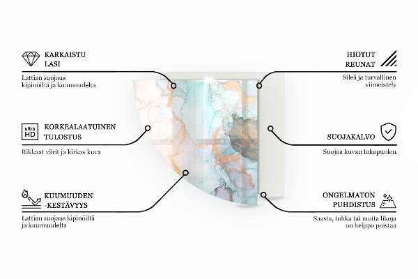 Podložka pod krbové kachle Dosky v rôznych odtieňoch