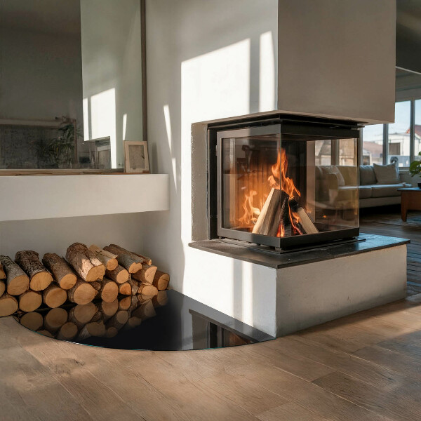 Podložka pod krbové kachle Farba Čierna