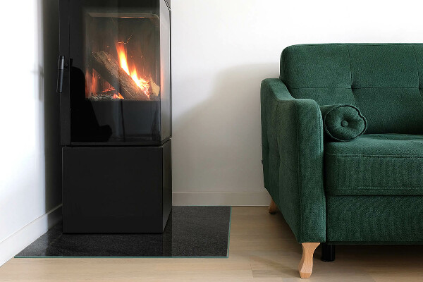 Štvorcová podložka pod kachle Textúra povrchu kameňa