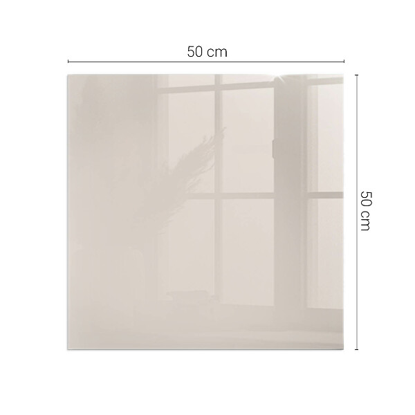 Štvorcová podložka pod kachle Farba Bledoružová