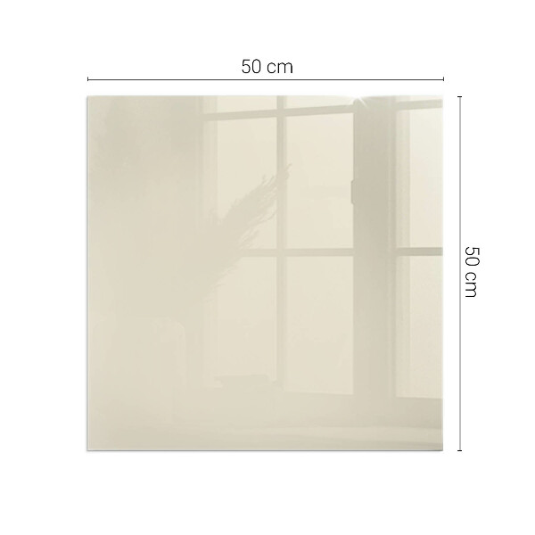 Štvorcová podložka pod kachle Farba béžová