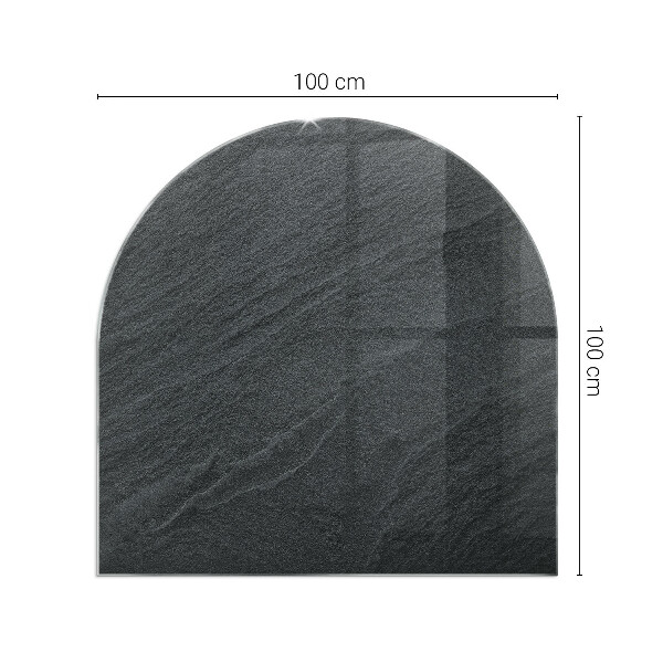 Podložka pod kachle Textúra prírodného kameňa