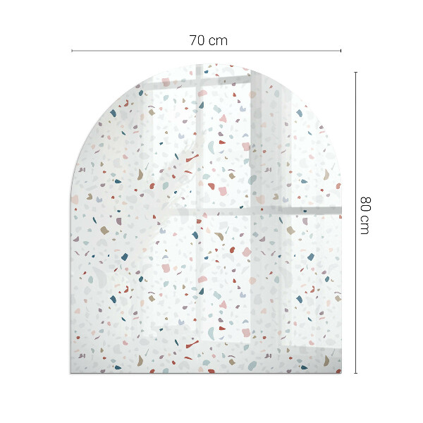 Podložka pod kachle Vzor s malými tvarmi