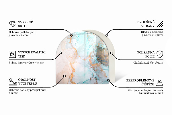 Podložka pod krb Vzor perforovaného plechu