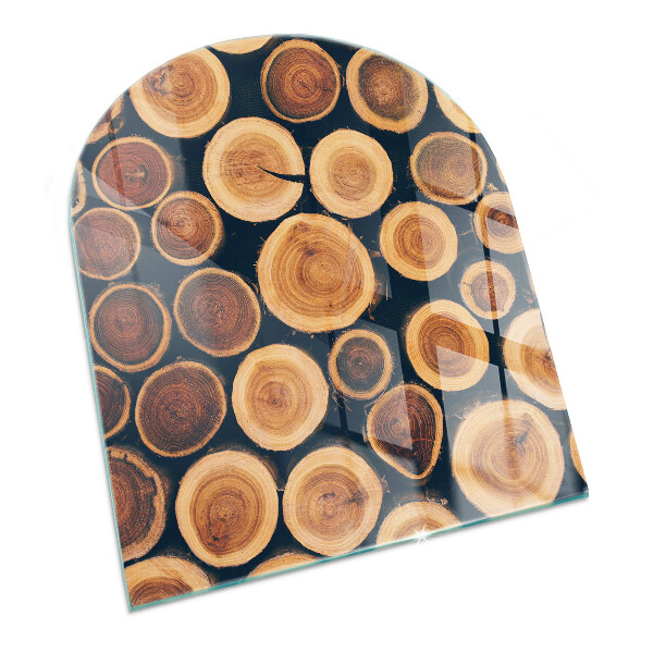 Podložka pod kachle Krabica s rezaným drevom