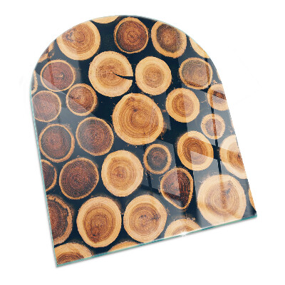 Podložka pod kachle Krabica s rezaným drevom