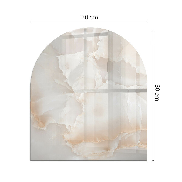 Podložka pod kachle Vzor z prírodného kameňa