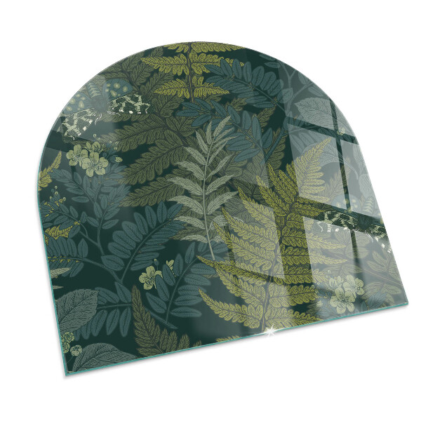 Podložka pod kachle Rastlinné motívy s motýľmi