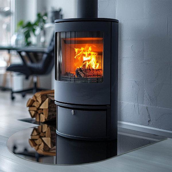 Sklo pod krb Farba Čierna