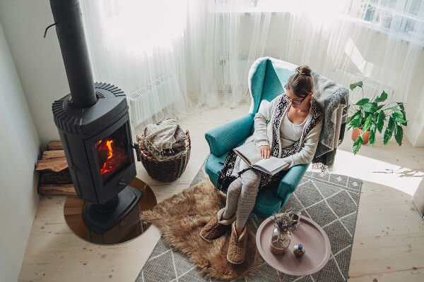 Okrúhle sklo pod krb Farba Hnedá