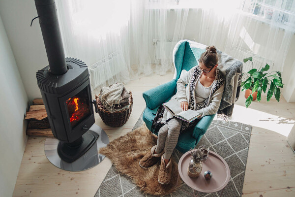 Okrúhla nehorľavá podložka pred krb Farba sivá