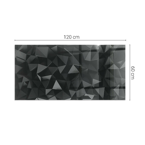 Obdĺžniková podložka pod kachle Trojrozmerná geometria
