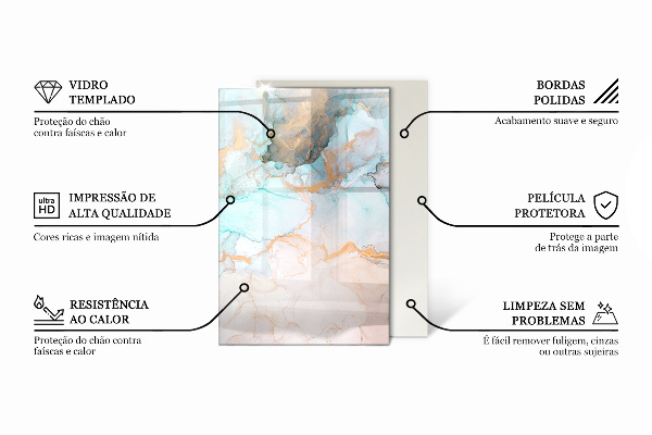 Obdĺžniková podložka pod kachle Trojrozmerná geometria
