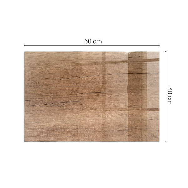 Obdĺžniková podložka pod krb Vzor prírodného dreva
