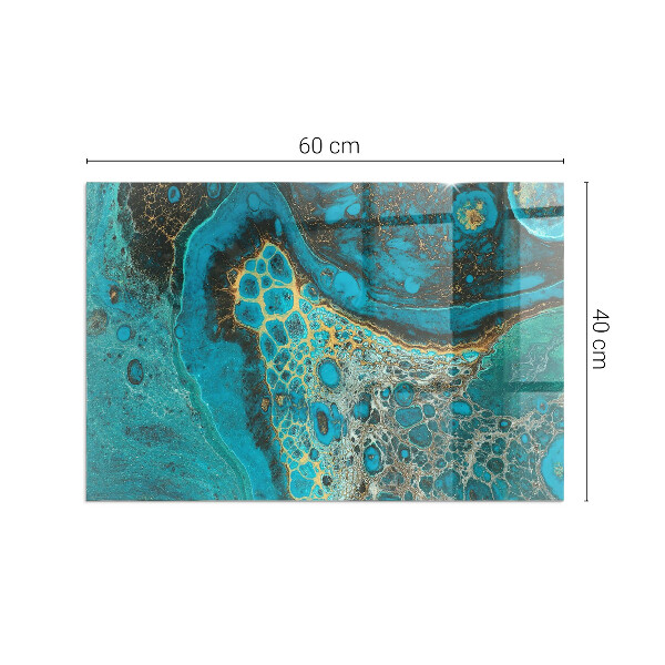 Obdĺžniková podložka pod krb Abstraktný organický vzor