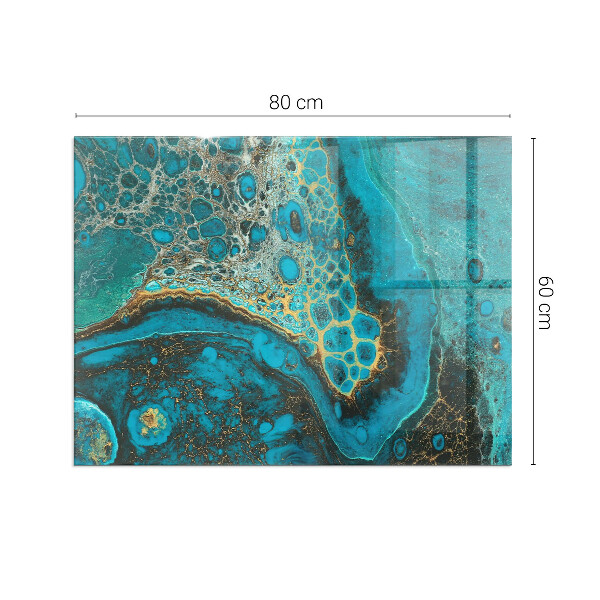 Obdĺžniková podložka pod krb Abstraktný organický vzor