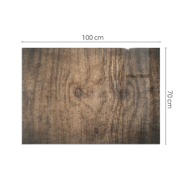 Obdĺžniková podložka pod kachle Vzor prírodného dreva