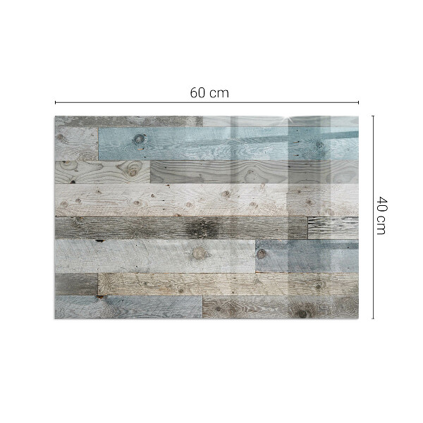 Obdĺžniková sklenená podložka pod krb Dosky v rôznych odtieňoch