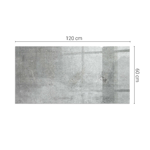 Obdĺžniková podložka pod krb Textúra surového betónu