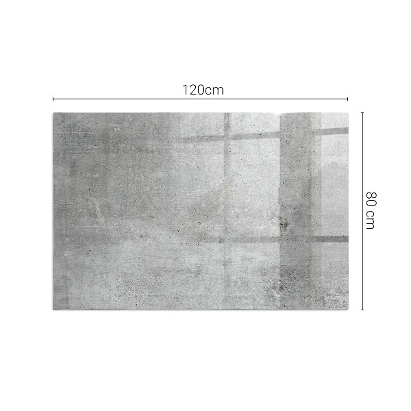 Obdĺžniková podložka pod krb Textúra surového betónu