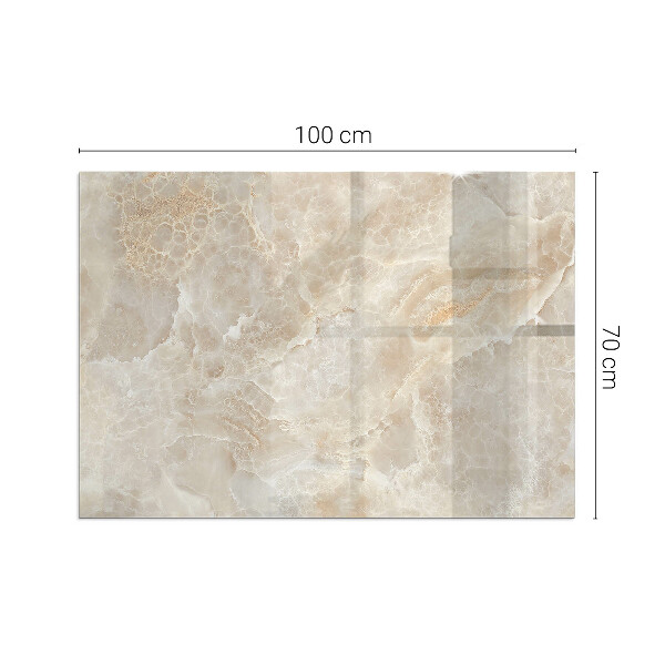 Obdĺžniková podložka pod krb Vzor z prírodného kameňa