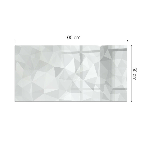 Obdĺžniková podložka pod kachle Abstraktný geometrický vzor