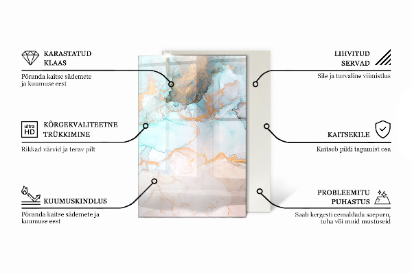 Obdĺžniková podložka pod kachle 3D geometrický vzor