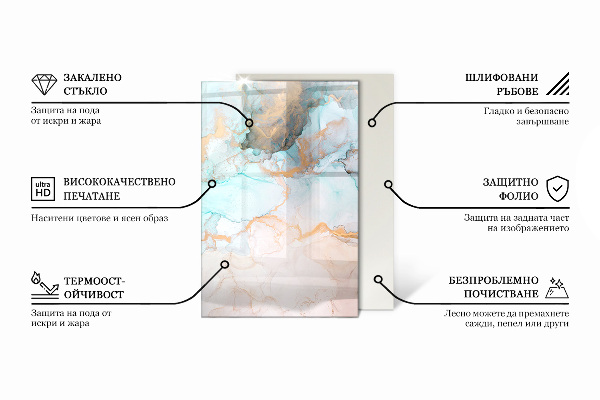 Obdĺžniková podložka pod kachle Hrdzavá textúra na pozadí
