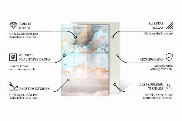 Obdĺžniková podložka pod kachle Hrdzavá textúra na pozadí